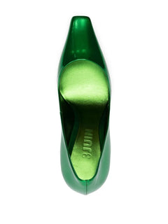 100mm patent-finish square pumps