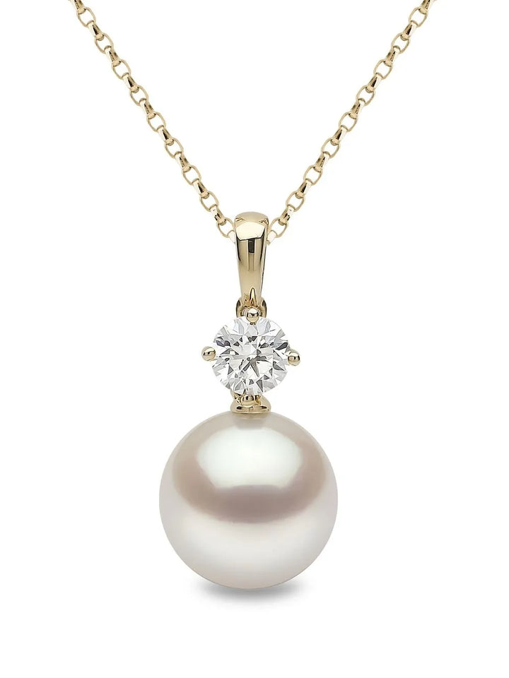 18kt yellow gold Classic pearl necklace