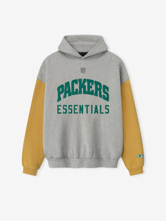 Essentials Packers Sport Hoodie Concrete Heather/Canyon