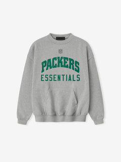 Essentials Packers Sport Crewneck Concrete Heather