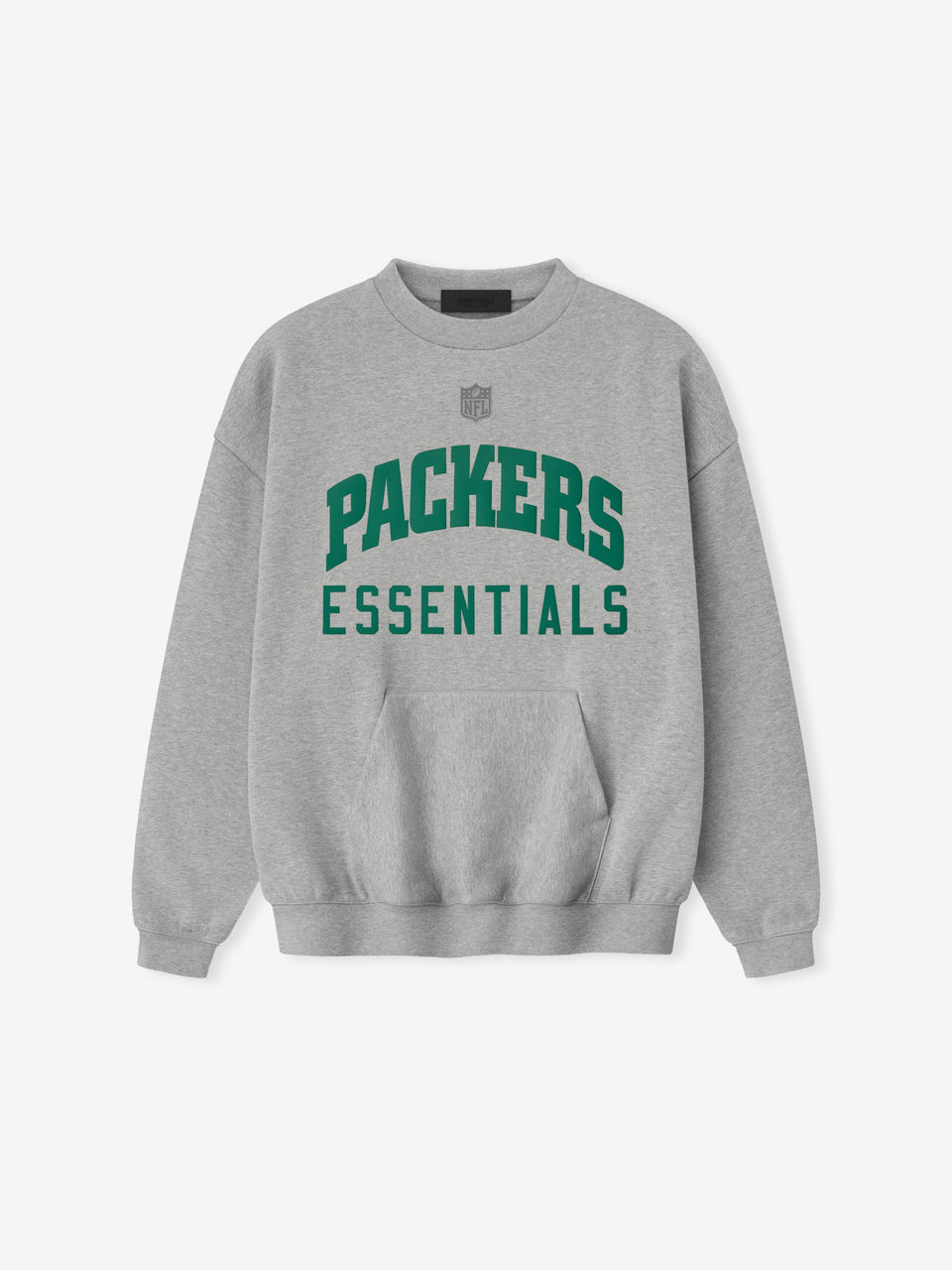 Essentials Packers Sport Crewneck Concrete Heather