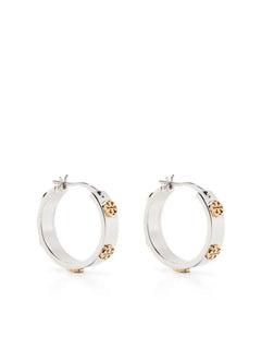 Miller stud hoop earrings