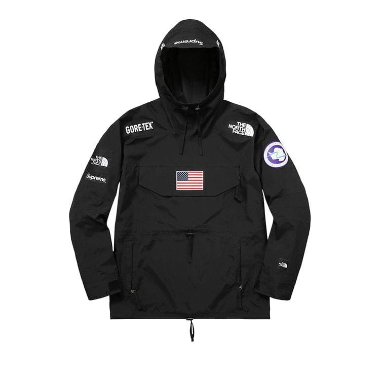 Supreme x The North Face Trans Antarctica Expedition Pullover Jacket Black