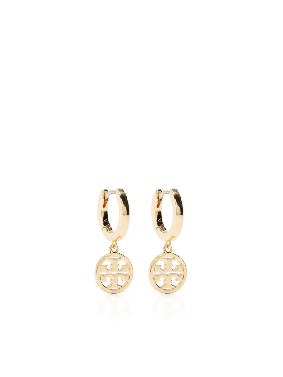 Double-T drop earrings