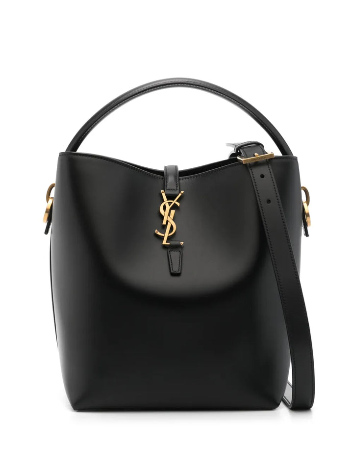 Le 37 leather bucket bag
