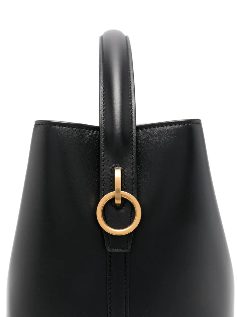 Le 37 leather bucket bag