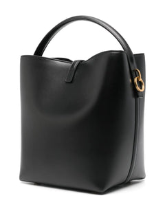 Le 37 leather bucket bag
