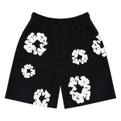 Denim Tears The Cotton Wreath Shorts Black
