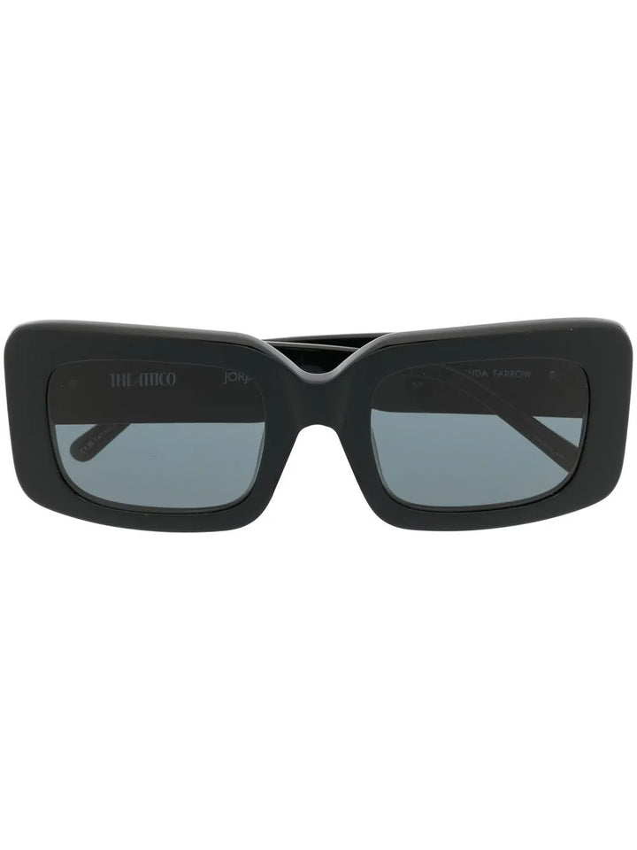 x The Attico Jorja square-frame sunglasses