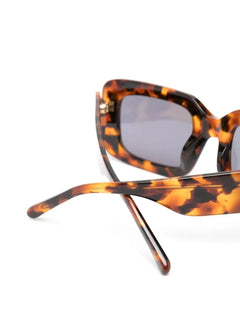 x The Attico Jorja square-frame sunglasses