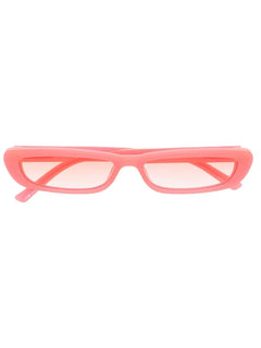 x The Attico Thea square-frame sunglasses