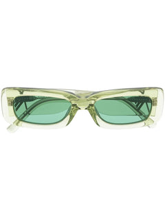 x The Attico Mini Marfa rectangle-frame sunglasses