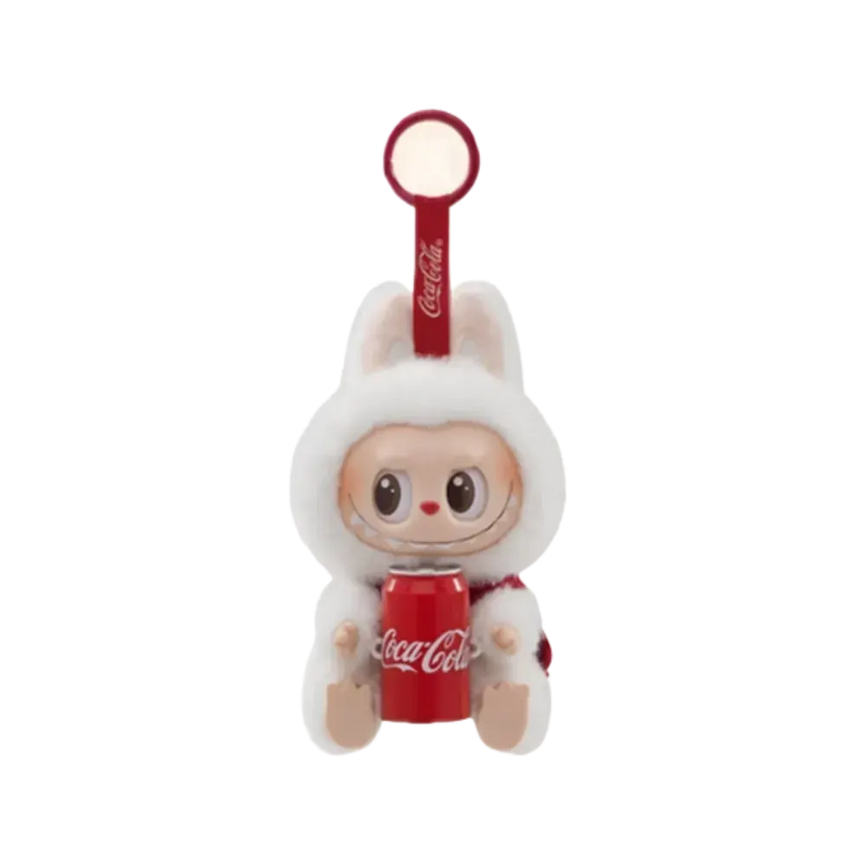 Pop Mart Labubu The Monsters Coca Cola Series Happy Factor Vinyl Plush Figure