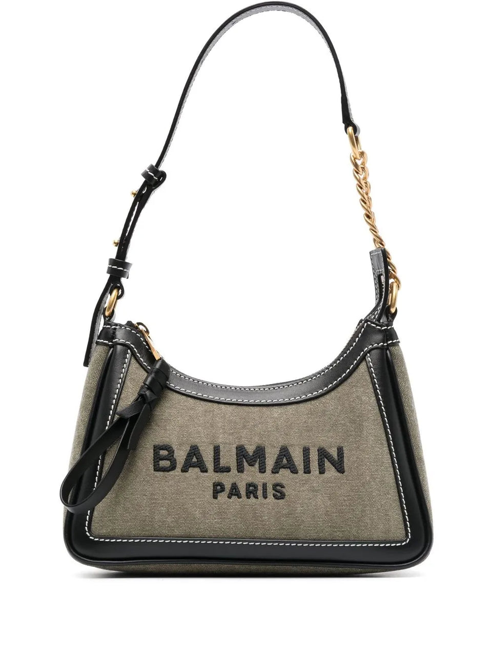 logo-print B-army shoulder bag