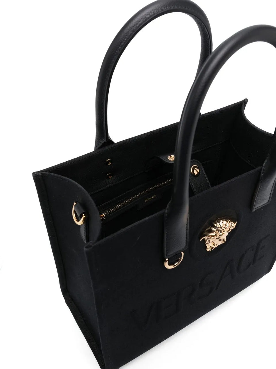 small La Medusa canvas tote bag