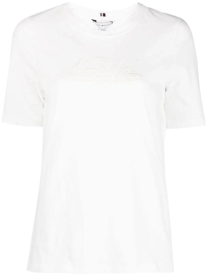 embroidered New York T-Shirt
