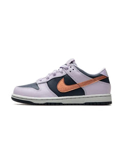Nike Dunk Low Brown Swoosh Thunder Blue