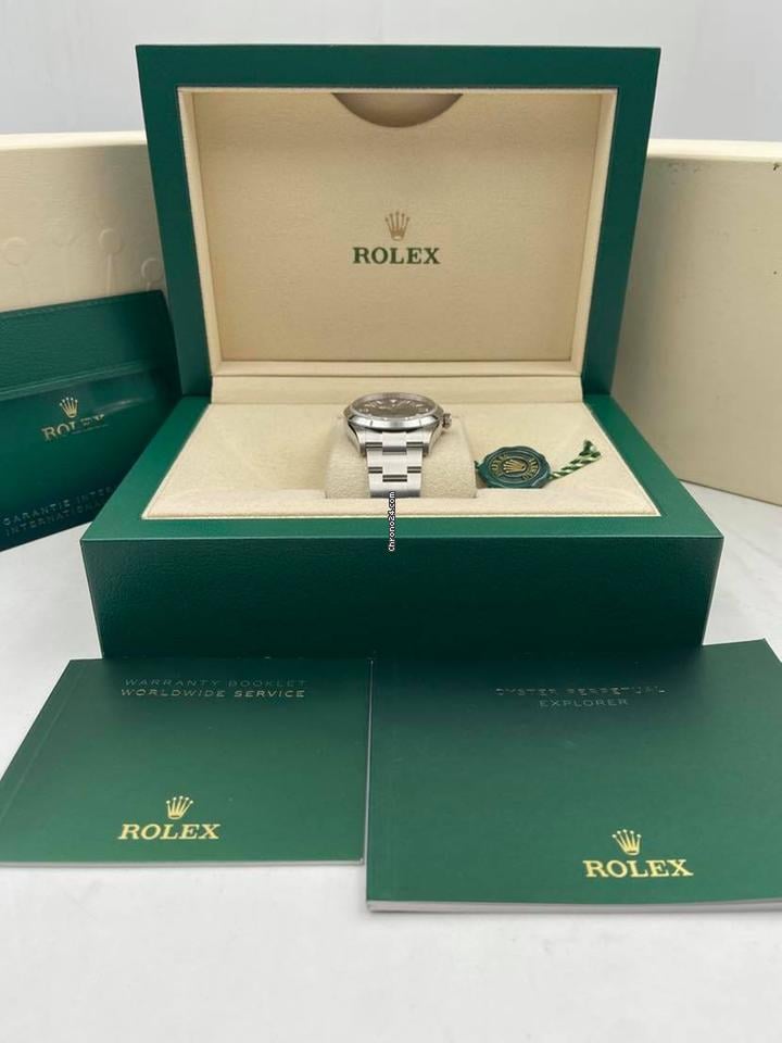 Rolex | Explorer | 124270 | Steel | 36 x 39 mm | Steel | Black | Automatic