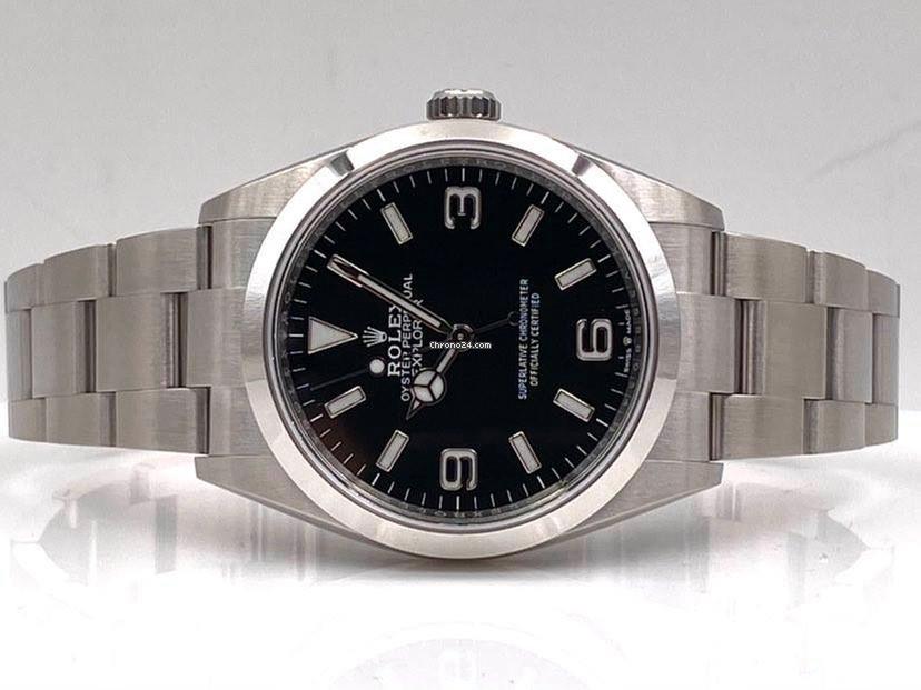 Rolex | Explorer | 124270 | Steel | 36 x 39 mm | Steel | Black | Automatic