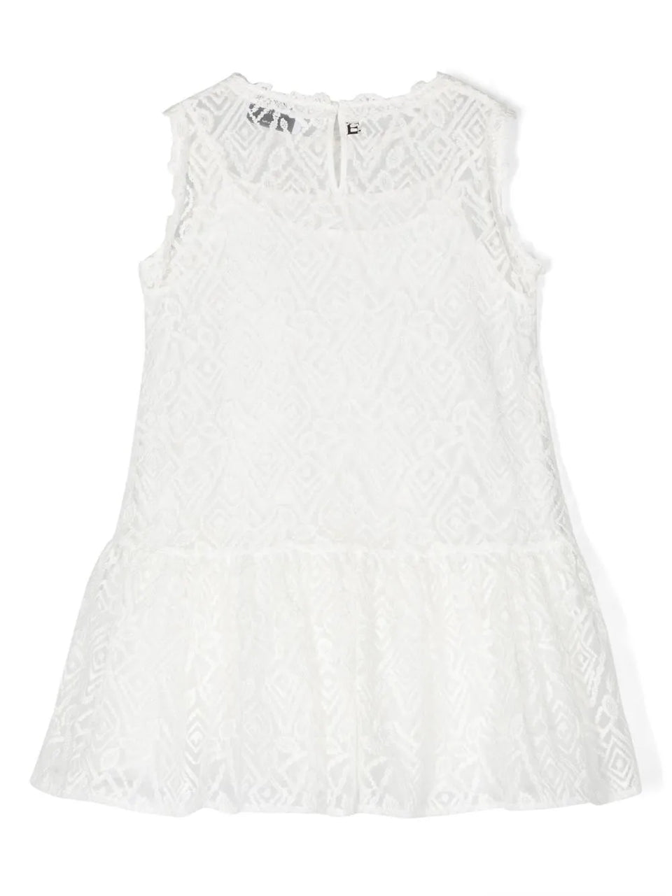 graphic-print sleeveless dress