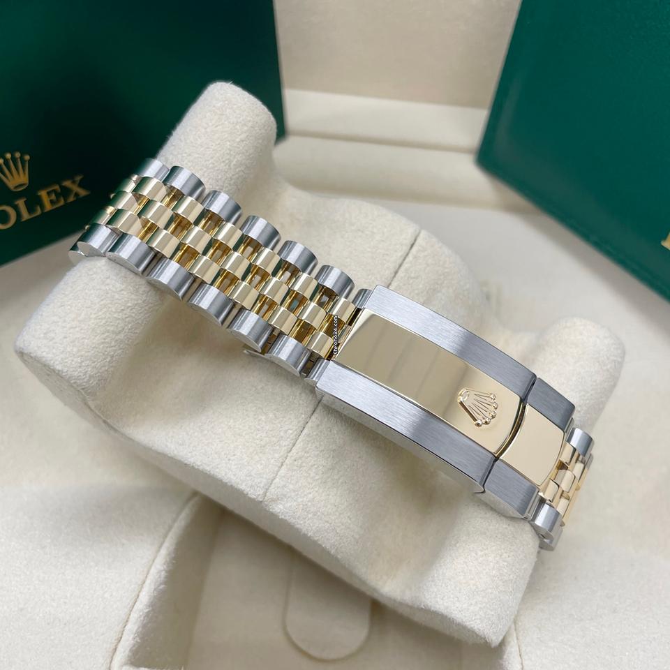 Rolex | Datejust | 126333-0006 | Gold/Steel | 41 mm | Gold/Steel | Black | Automatic