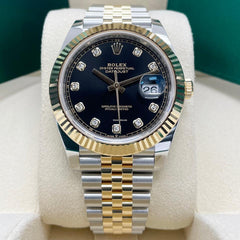 Rolex | Datejust | 126333-0006 | Gold/Steel | 41 mm | Gold/Steel | Black | Automatic