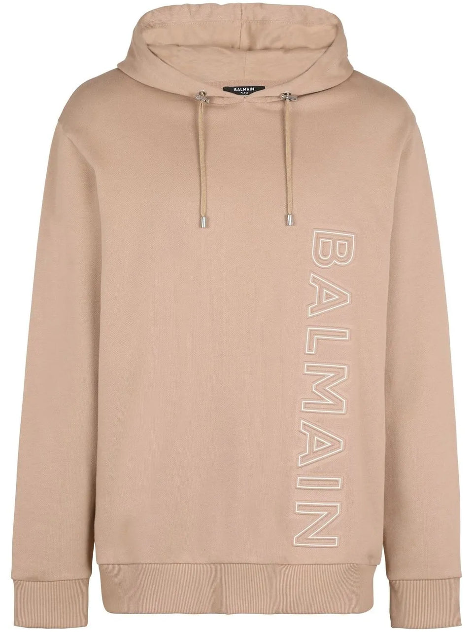 logo-embossed cotton Hoodie
