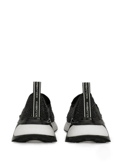 Fast rhinestone-embellished sneakers