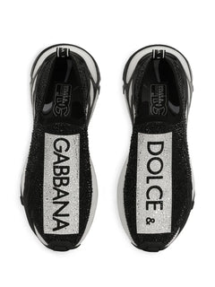 Fast rhinestone-embellished sneakers