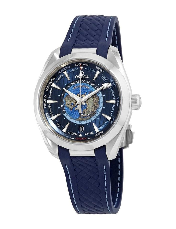 Omega Seamaster Aqua Terra Worldtimer150m 43 mm otomatik saat 220.12.43.22.03.001
