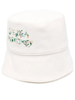 embroidered logo bucket hat