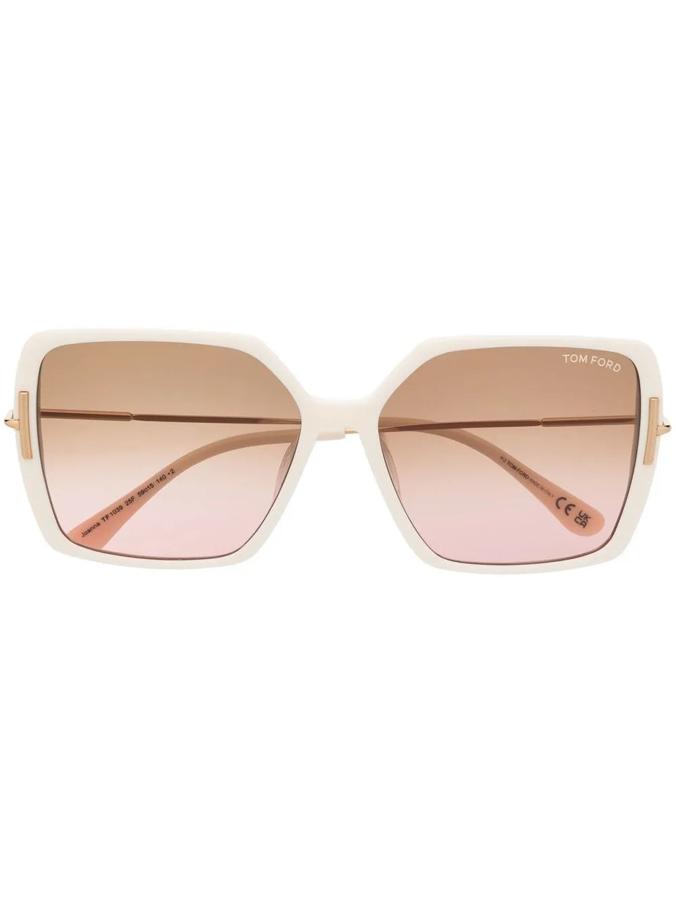 square-shaped gradient lenses sunglasses