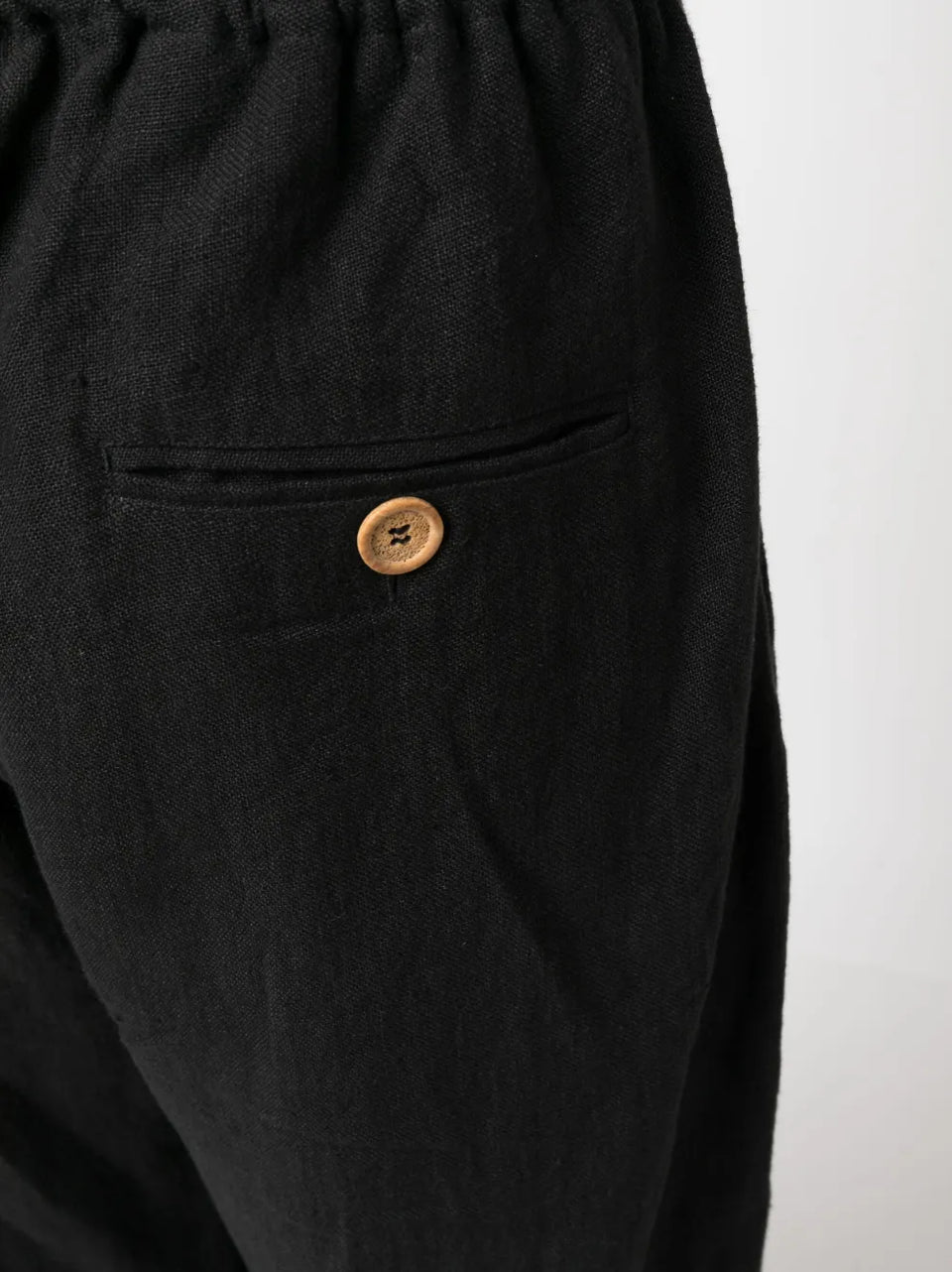 mid-rise wid-leg trousers