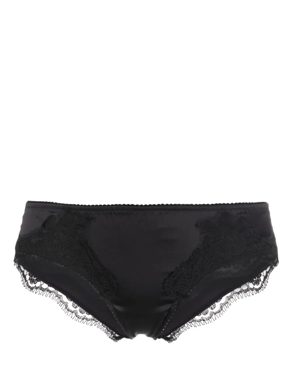 floral-lace briefs