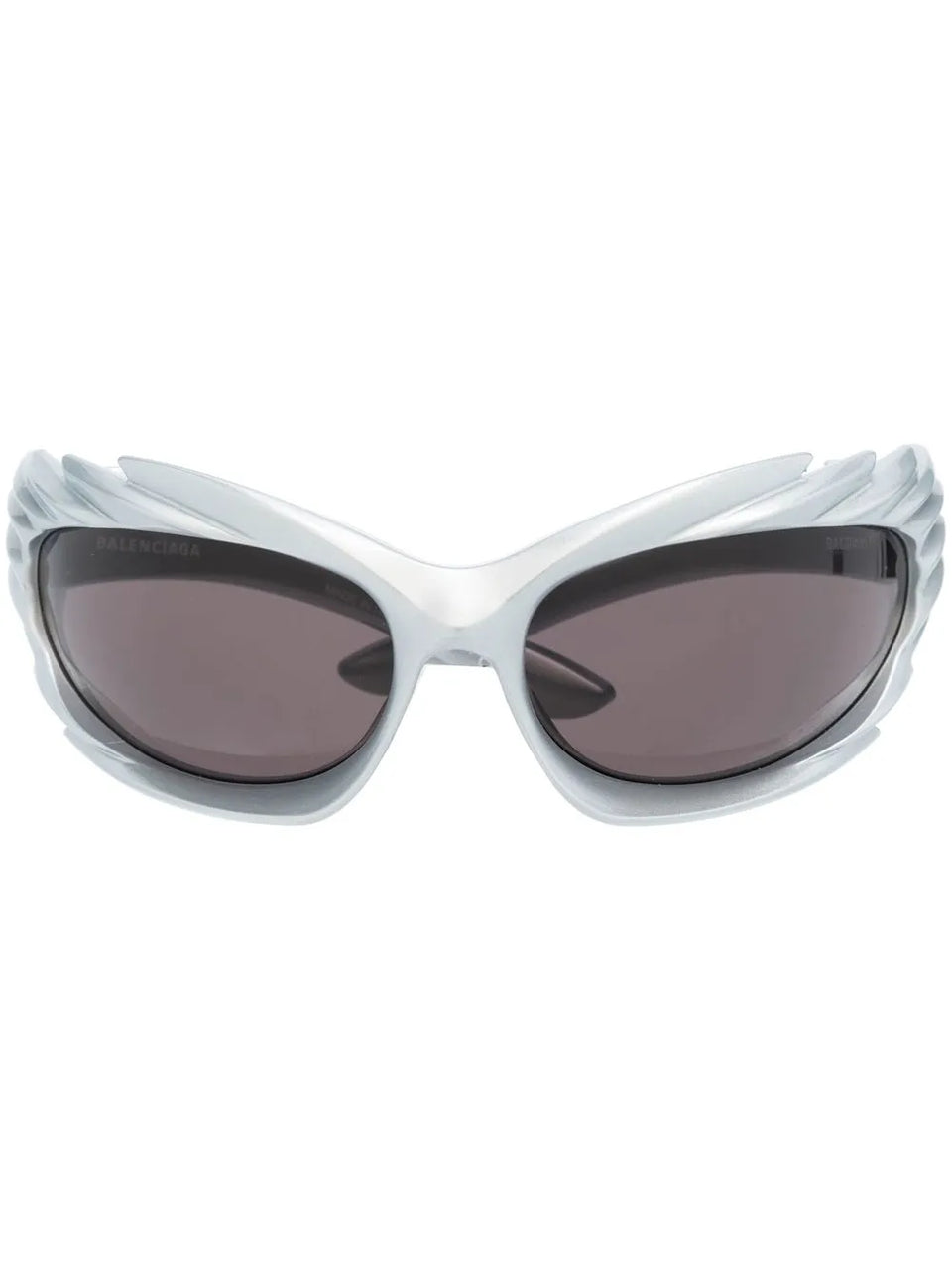 Spike rectangle-frame sunglasses