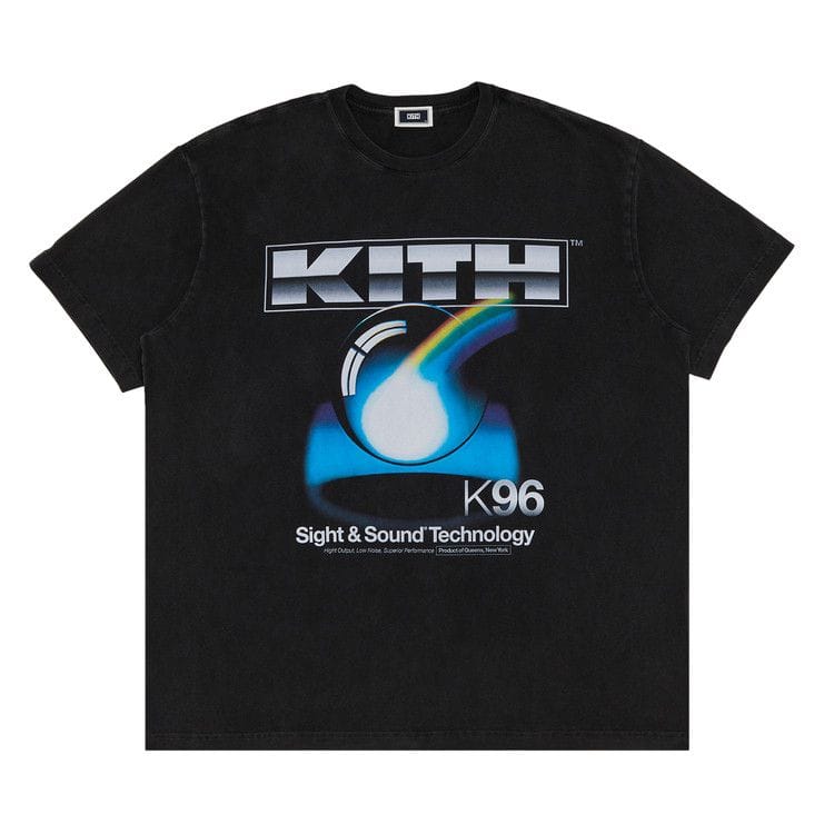 Kith Sight & Sound 1996 Vintage T-Shirt Black