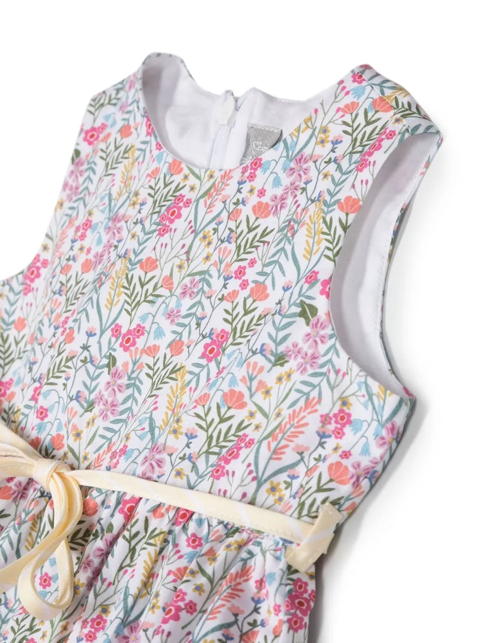 floral-print tiered dress