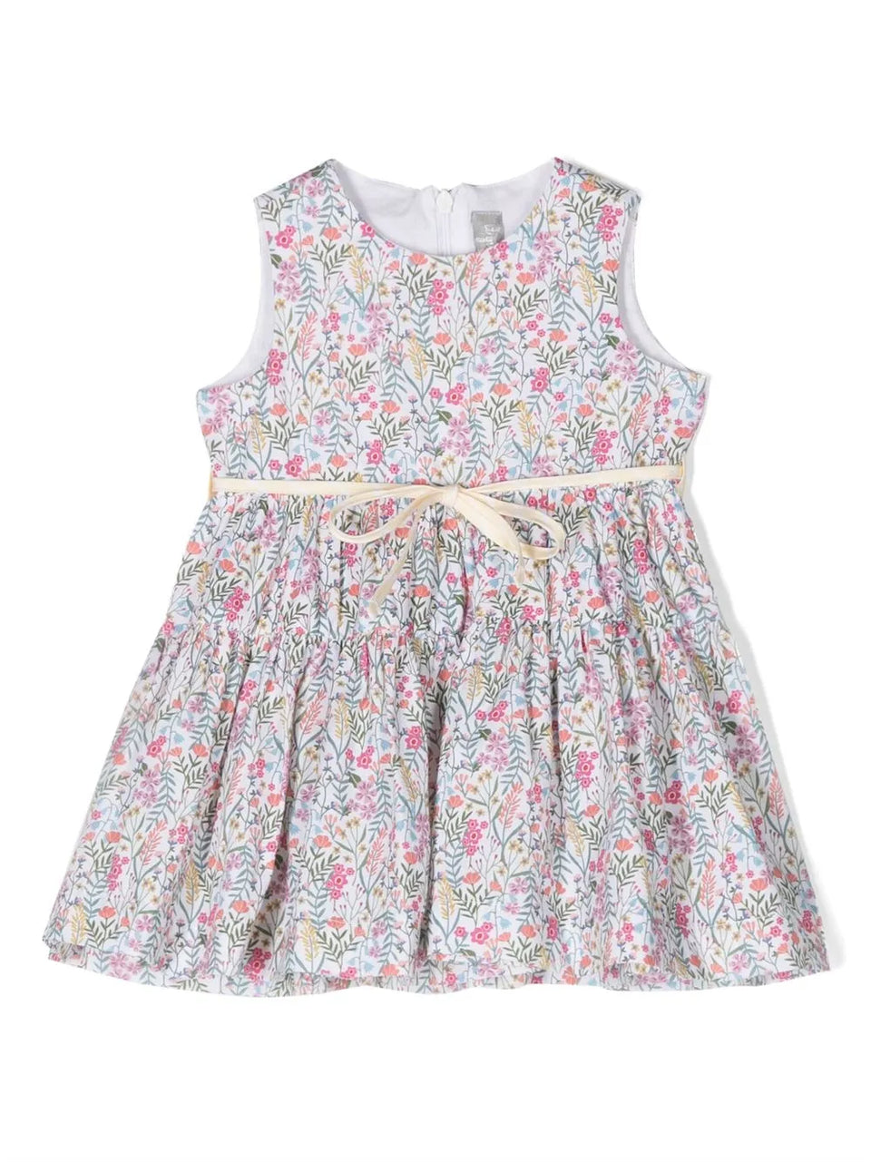 floral-print tiered dress