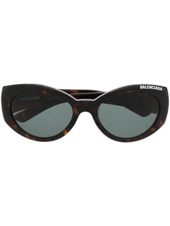 logo-print detail sunglasses