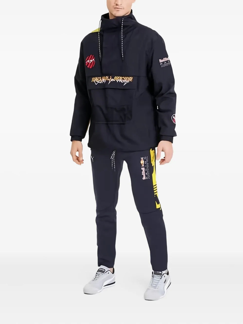 x New York Red Bull Racing Street Navy Blue jacket