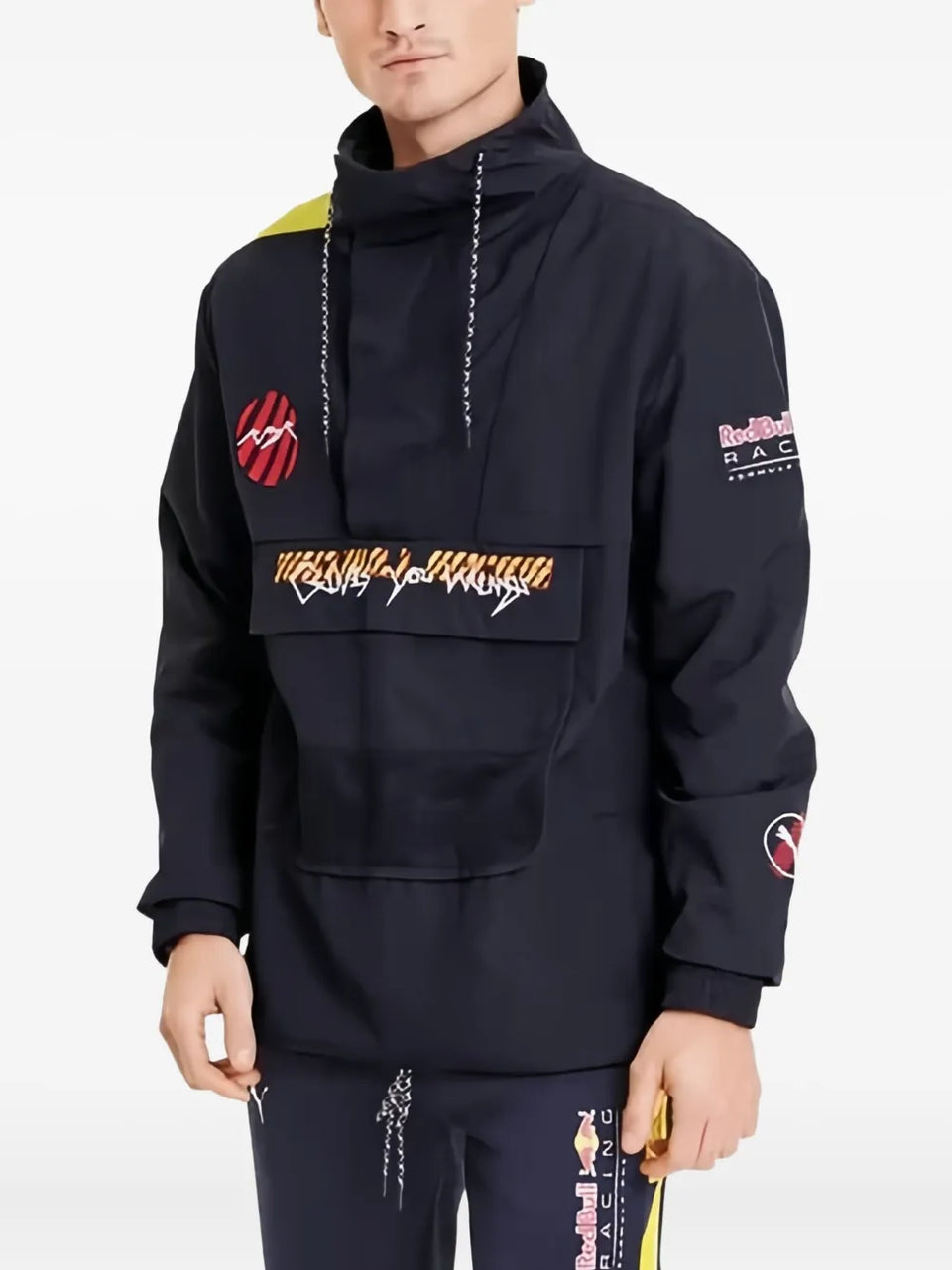 x New York Red Bull Racing Street Navy Blue jacket