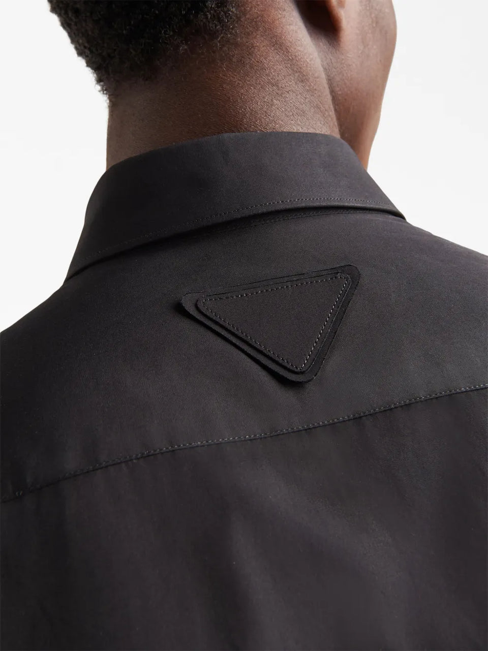 long-sleeved cotton shirt