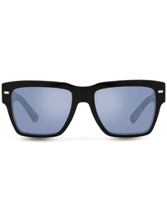 tortoiseshell-detail mirrored-lense sunglasses