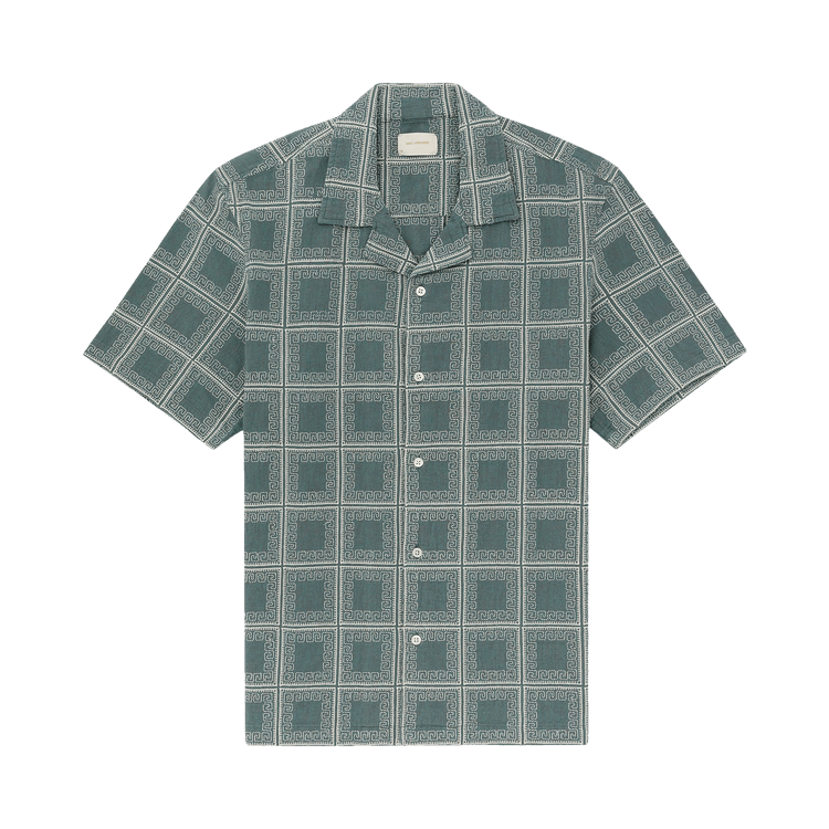 Aimé Leon Dore Tea Towel Leisure Shirt Slate Green