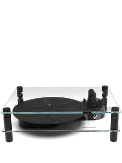 Transparent Turntable record player