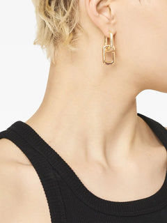 The J Marc chain-link earrings