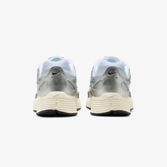 Nike P-6000 { WHITE/BLACK-METALLIC SILVER-FLT SILVER