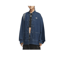 adidas CTT Oversized Chinese Track Top 3.0 Jacket Medium Blue Denim