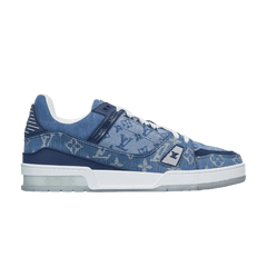 Lv Trainer Blue Monogram