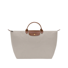 Longchamp Le Pliage Original M Handbag Pebble - Recycled canvas